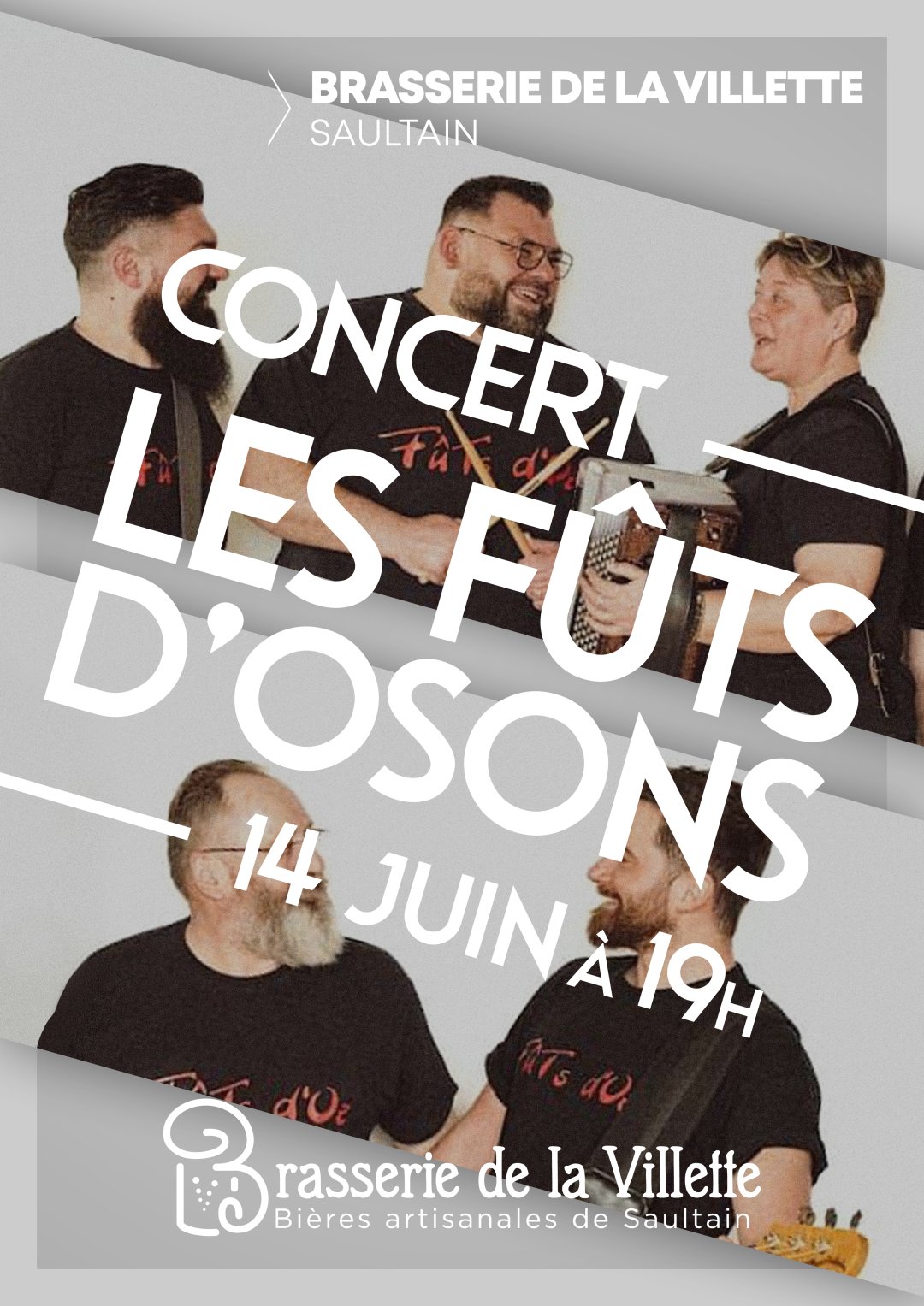 Concert des Fûts d'Osons à la Brasserie
