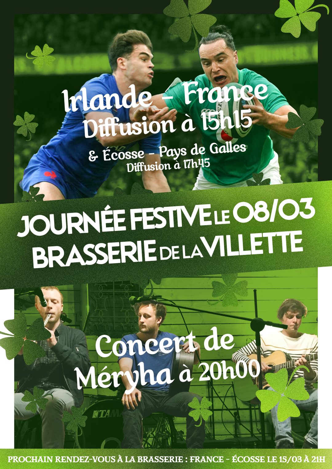 Journée Irlandaise à la Brasserie de la Villette