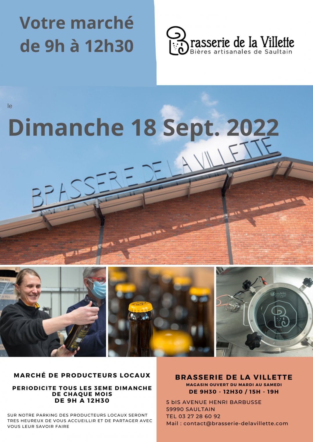 Marché de producteurs locaux